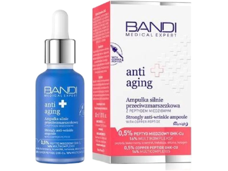 Bandi Cosmetics Medical Expert Anti-Aging ampułka silnie przeciwzmarszczkowa z peptydem miedziowym, serum, 30 ml