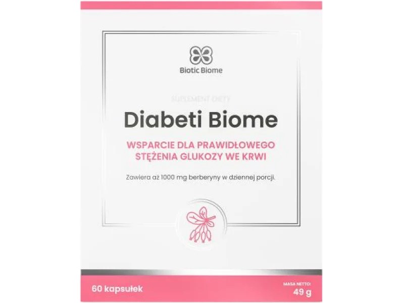 Biotic Bione Diabeti Biome, kapsułki, 60 kaps.