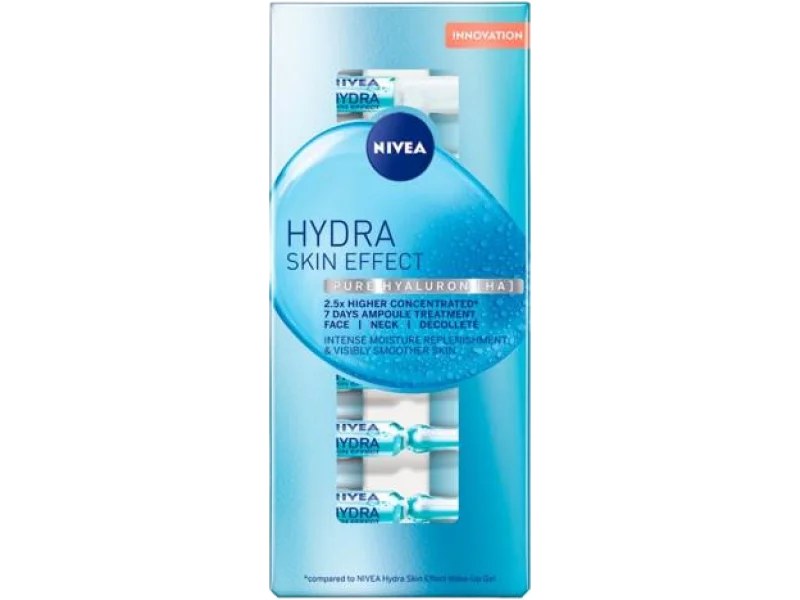 NIVEA HYDRA SKIN EFECT Kuracja nawadniająca, ampułki, 7 szt.
