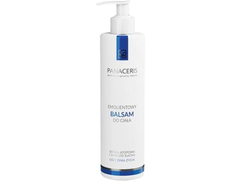 Panaceris emolientowy do ciała skóra atopowa i bardzo sucha od 1. dnia życia, balsam, 400 ml